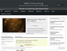 Tablet Screenshot of gmpjconsulting.com
